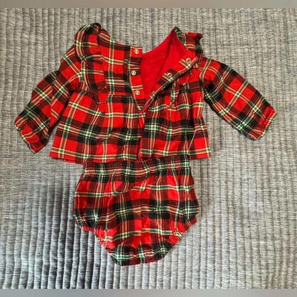 Cat & Jack Size 0-3 Holiday Dress
